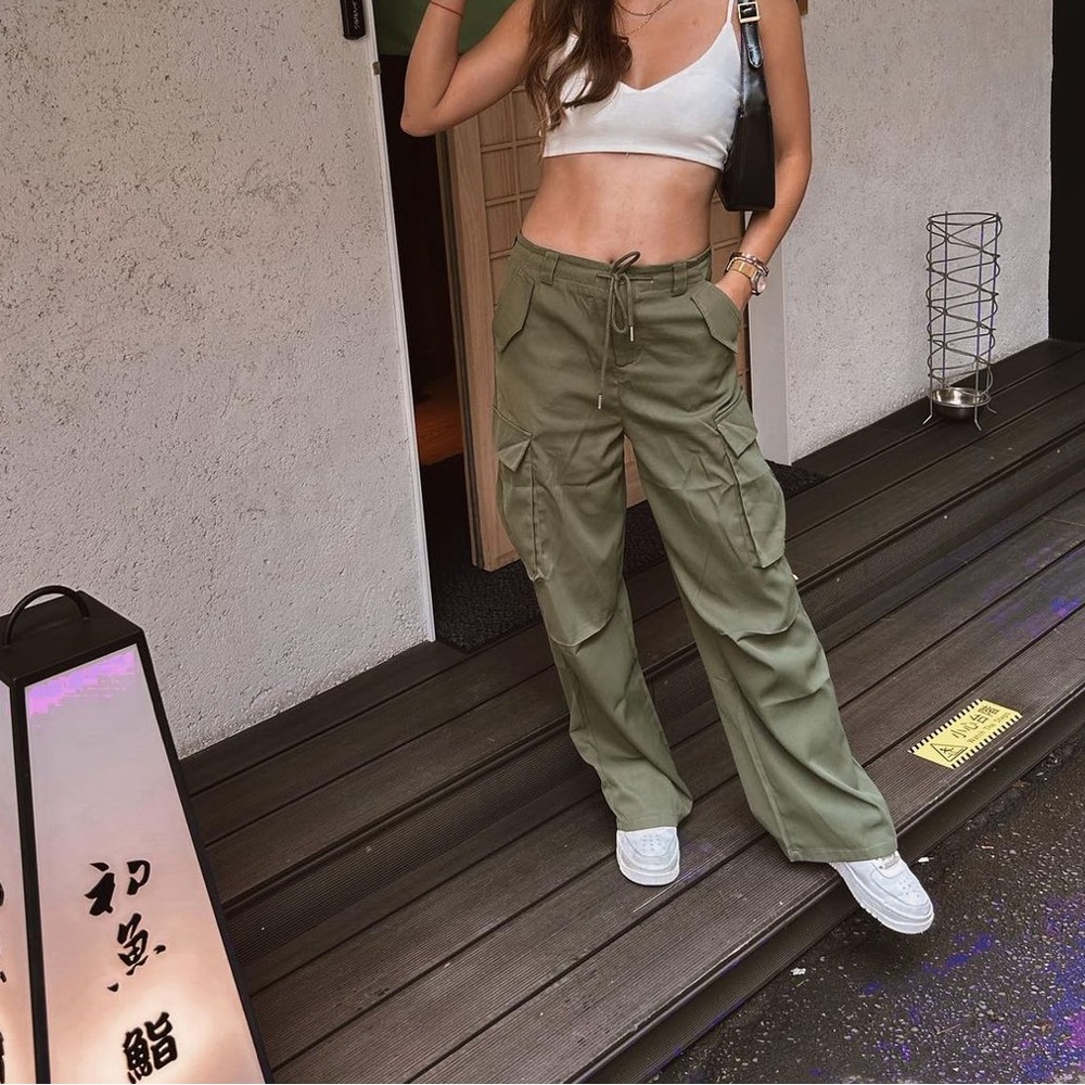 Cargo Pants High Waist